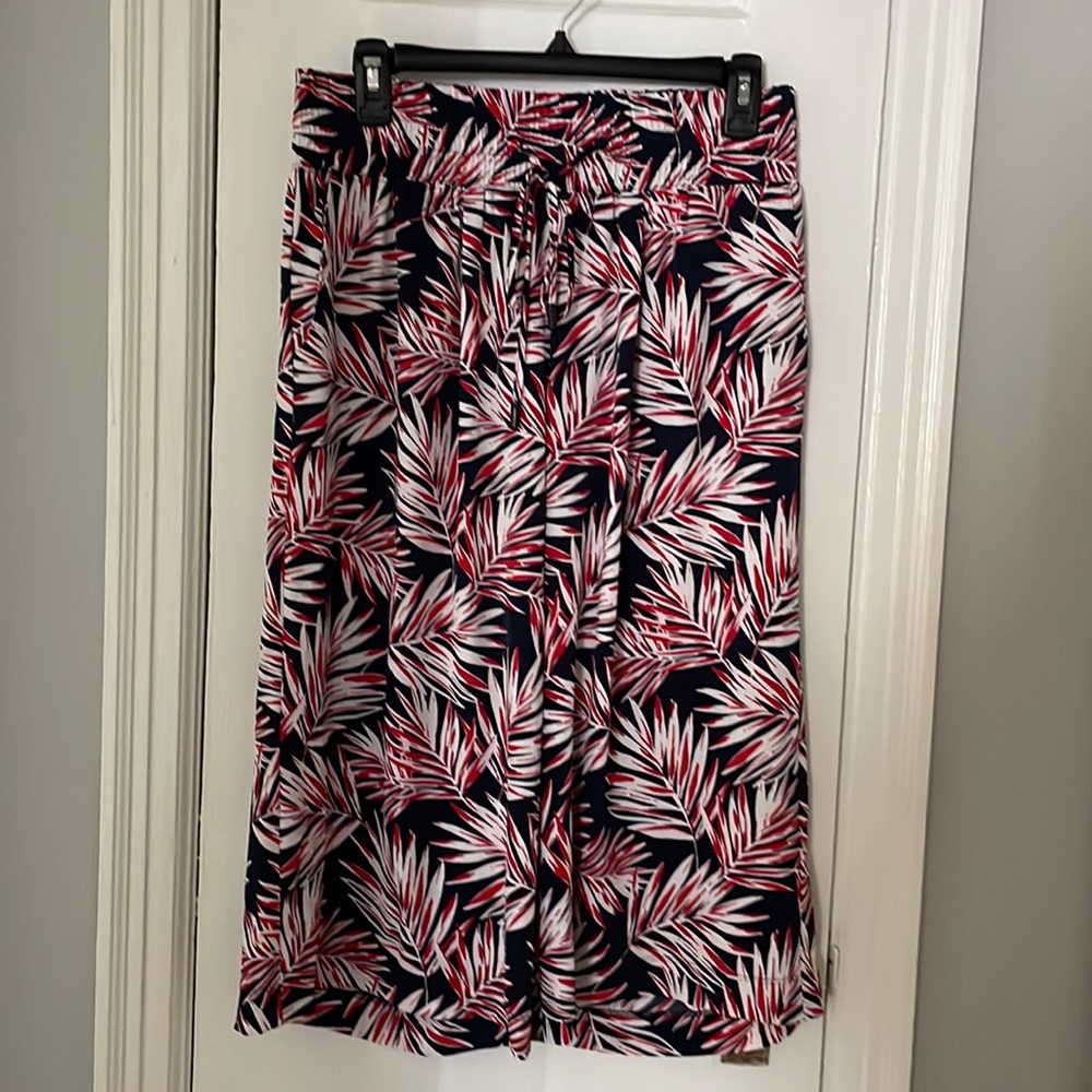 Tommy Hilfiger Tropical Print Culottes